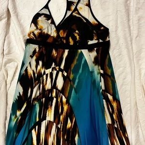 Like new women’s size 14 blue summer sun dress